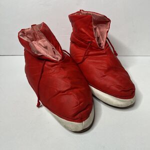 Vintage Salewa Alpamayo Puffy Down Snow Camp Slippers Women’s Size 8-9